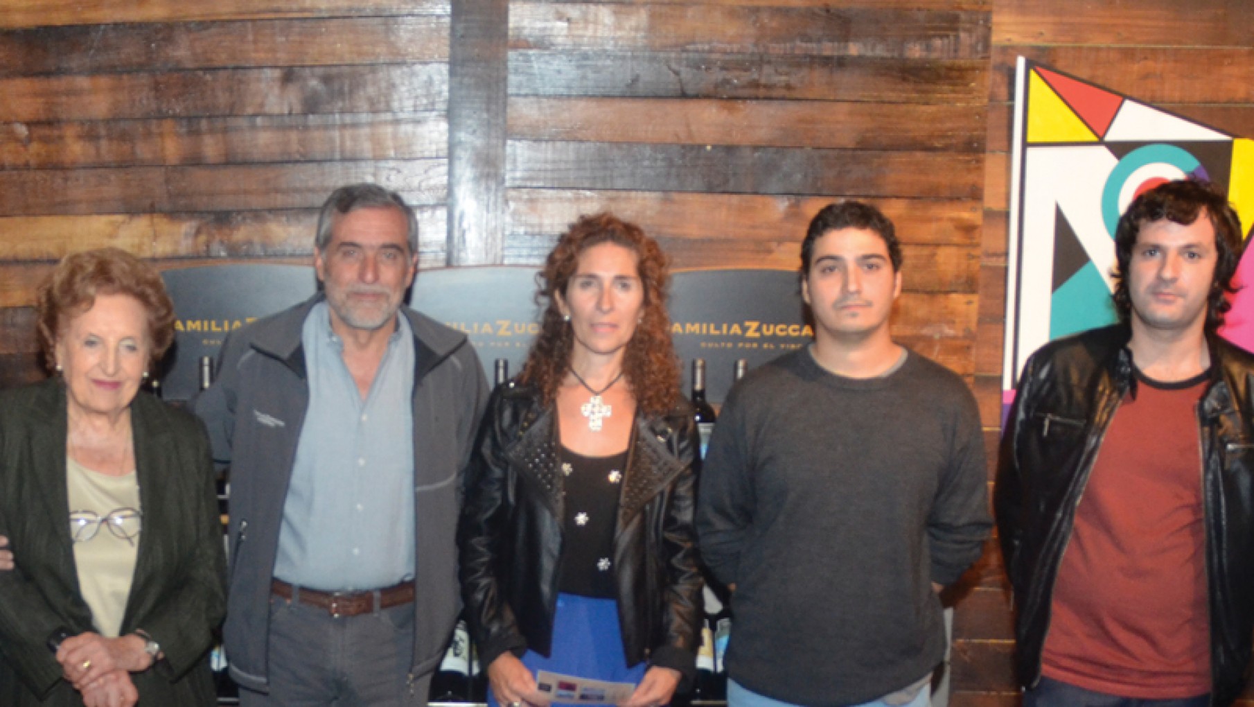 Jóvenes artistas en Zuccardi