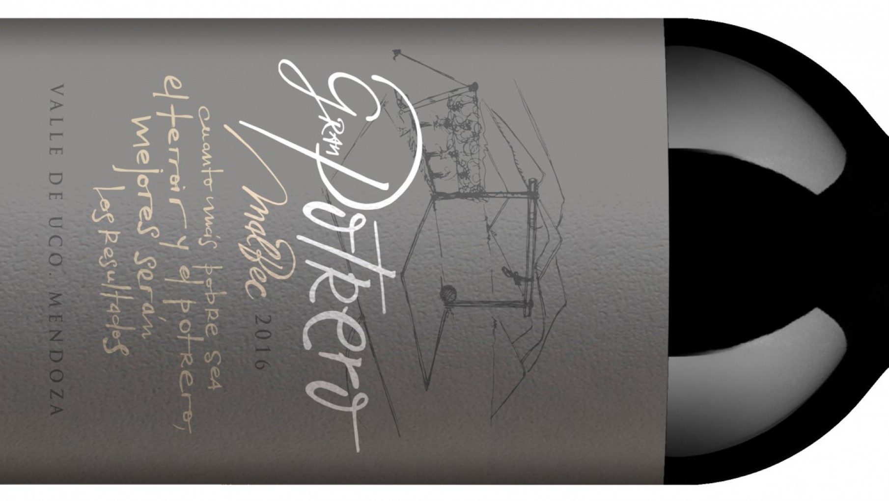 Gran Potrero Malbec, lo nuevo de los vinos de Nicolás Burdisso