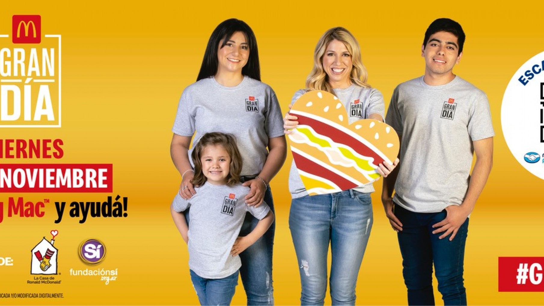 McDonald’s suma a Mercado Pago en la venta anticipada de Big Mac para el Gran Día solidario