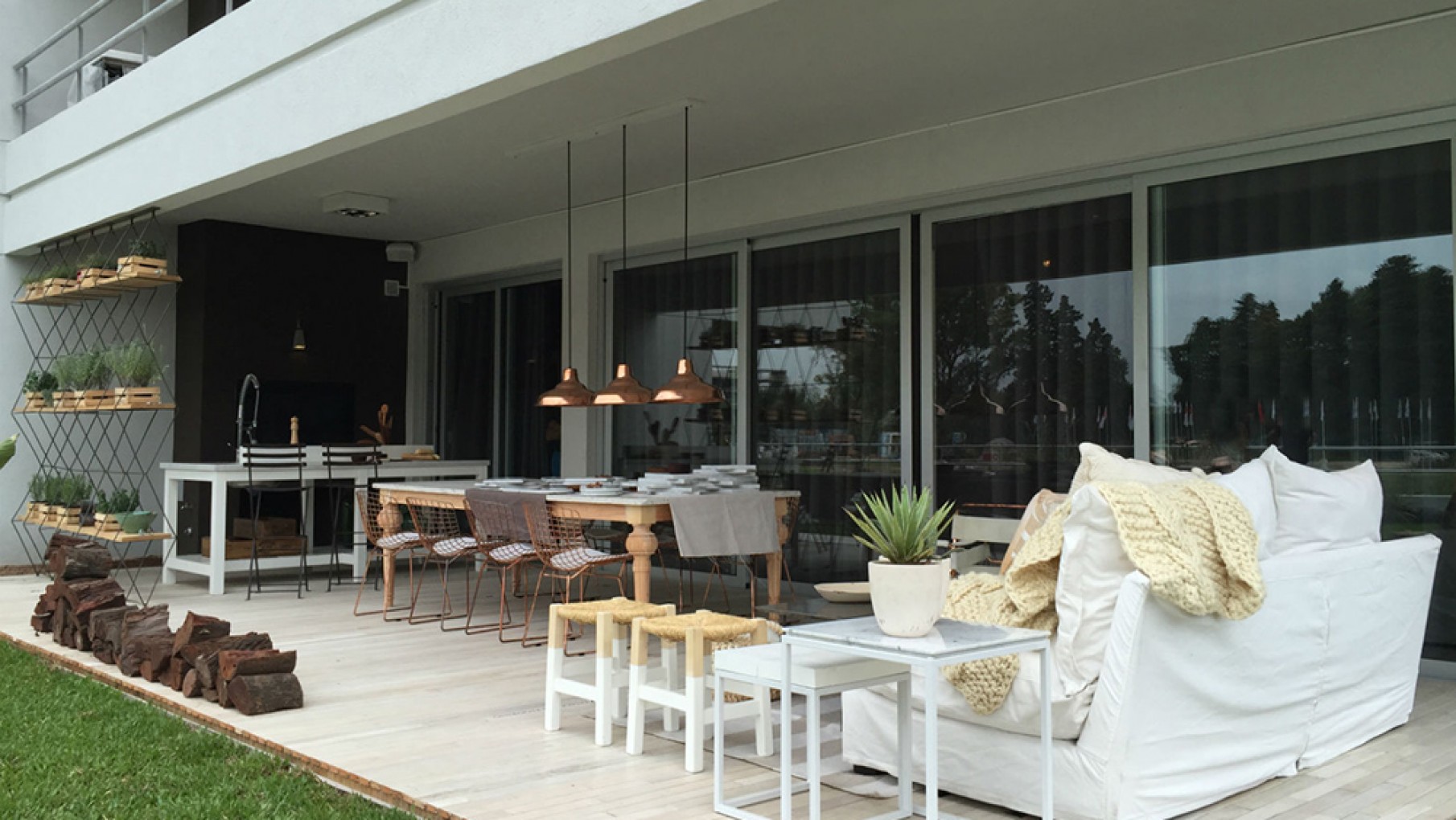 Decorá tu galería con estas cinco ideas que son tendencia