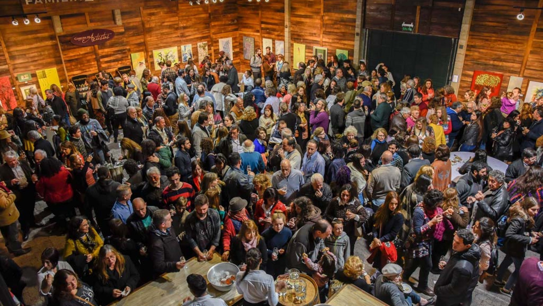 Inauguró la muestra «Cosecha de Artistas»