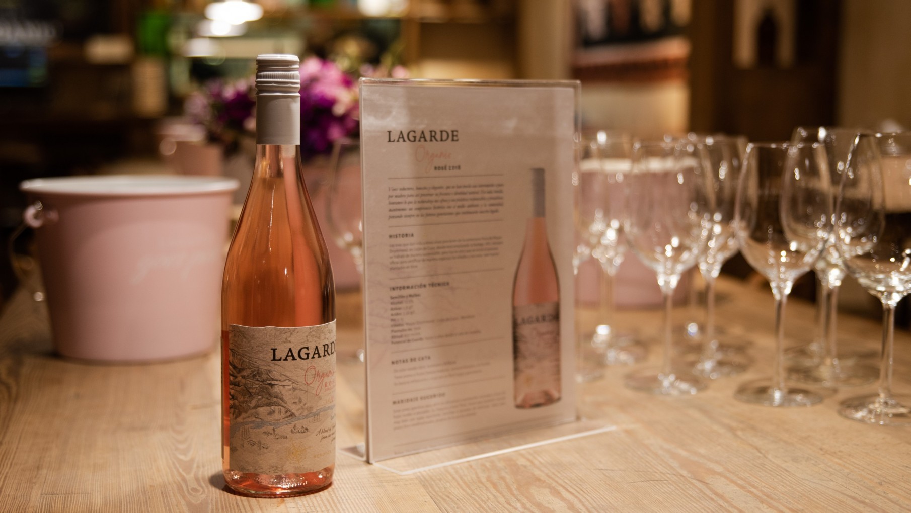 Bodega Lagarde presenta una línea de vinos 100% orgánicos