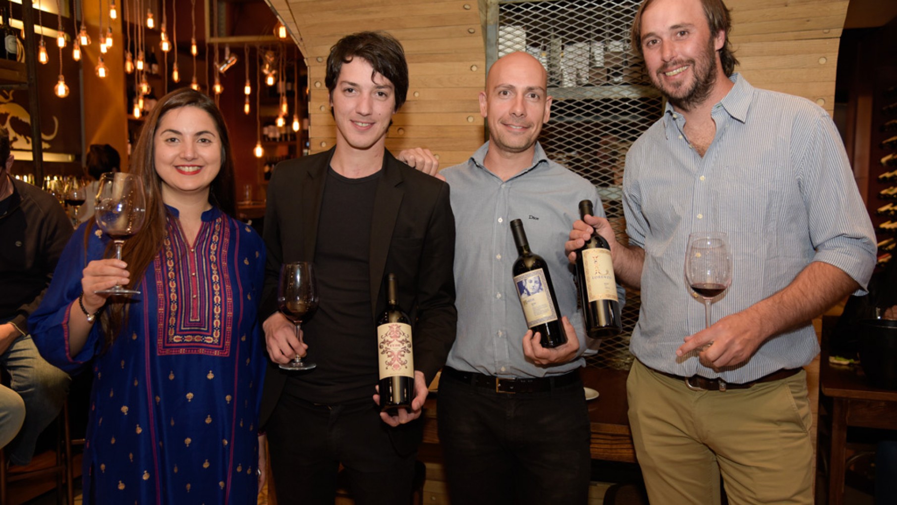 Presentaron los vinos de Tinelli en Casa Vigil