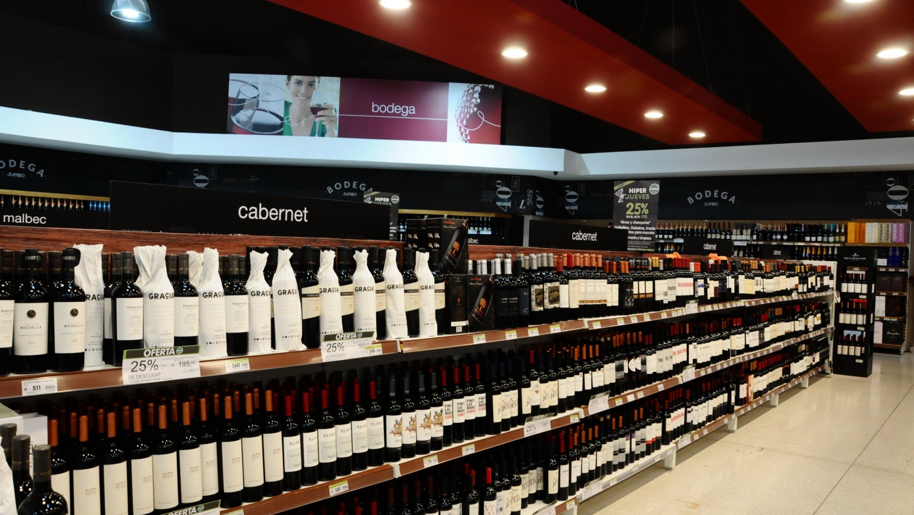 Jumbo renovó su local de Godoy Cruz