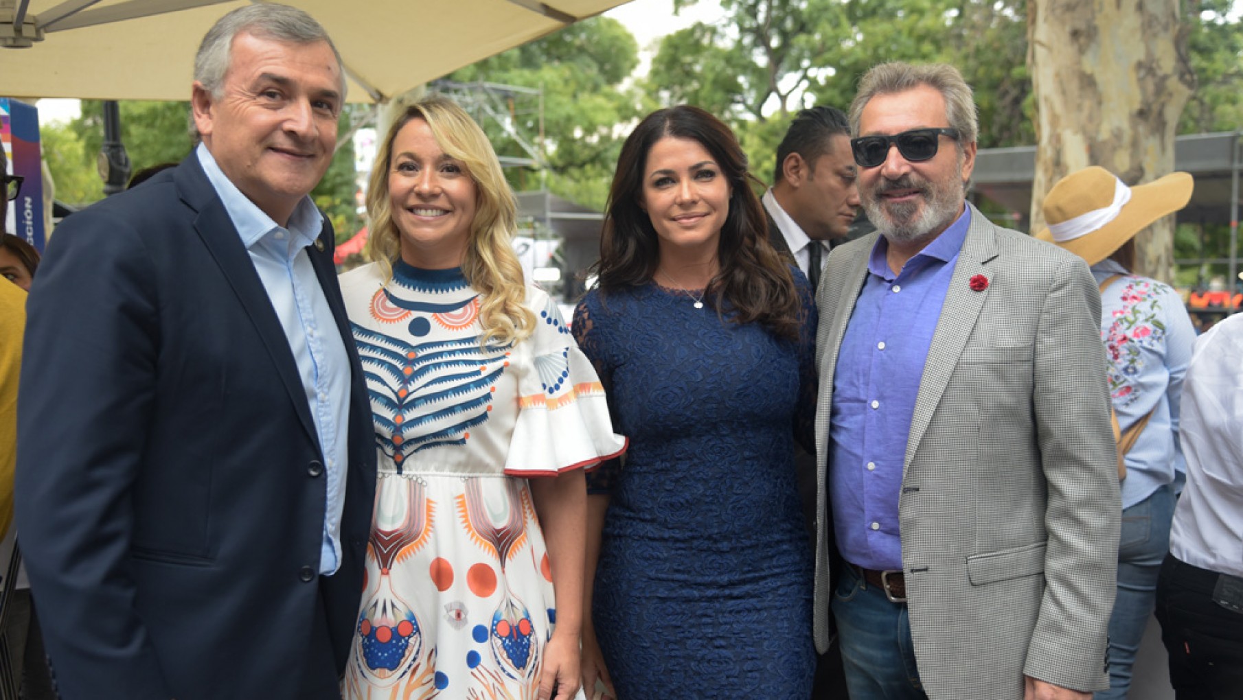 A pesar del frío, el Carrusel Vendimial se disfrutó a pleno en las Terrazas de Park Hyatt Hotel